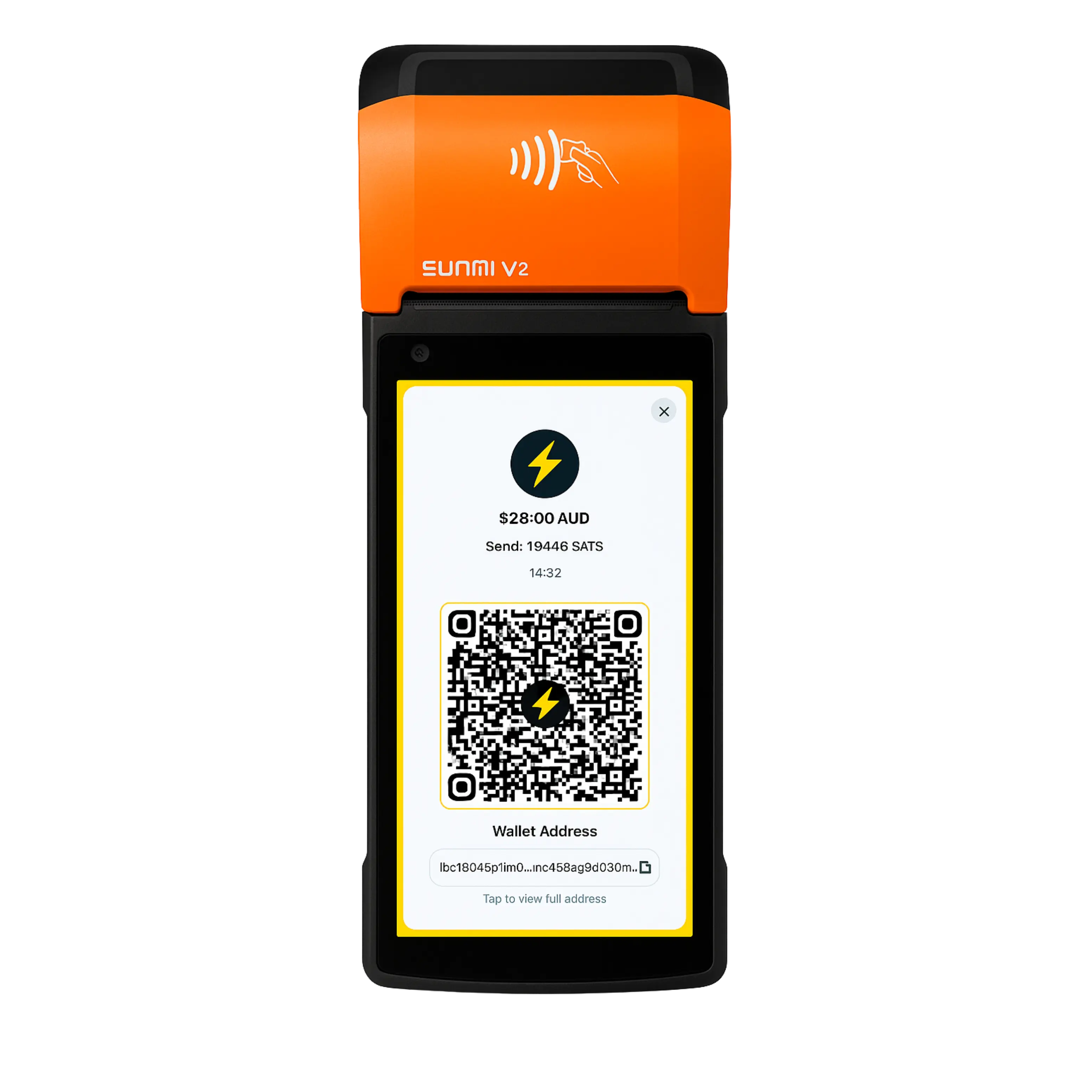 ByteConnect POS Terminal with QR code payment