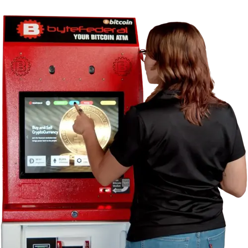 Sign up at a Byte Federal Bitcoin ATM